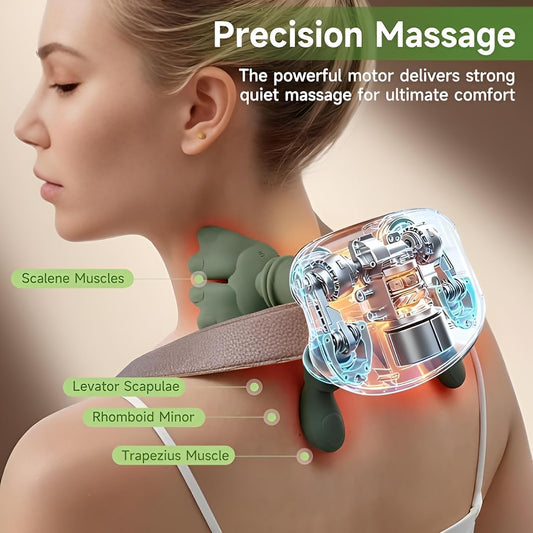 4D Shiatsu Heated Massager | Precision Relaxation, Redefined