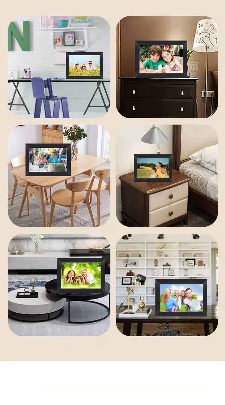 Digital Wi-Fi Photo Frame | 10.1” HD IPS Touch Screen | 32GB Built-in Storage