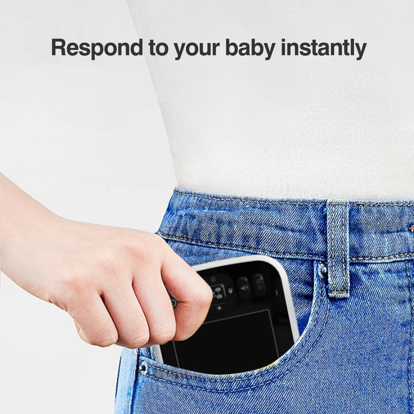 HaloGuard baby Monitor| 5" Colour Display, 2-Way Audio, Night Vision & Multi-Camera Baby Monitor