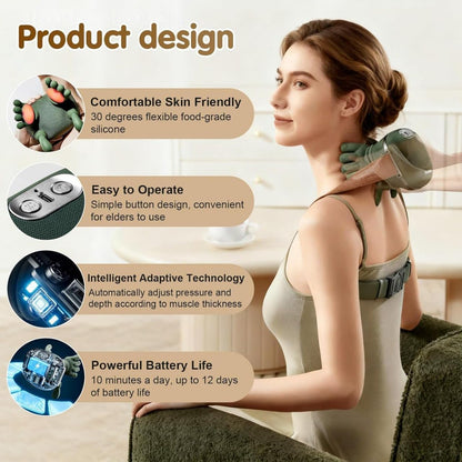 4D Shiatsu Heated Massager | Precision Relaxation, Redefined