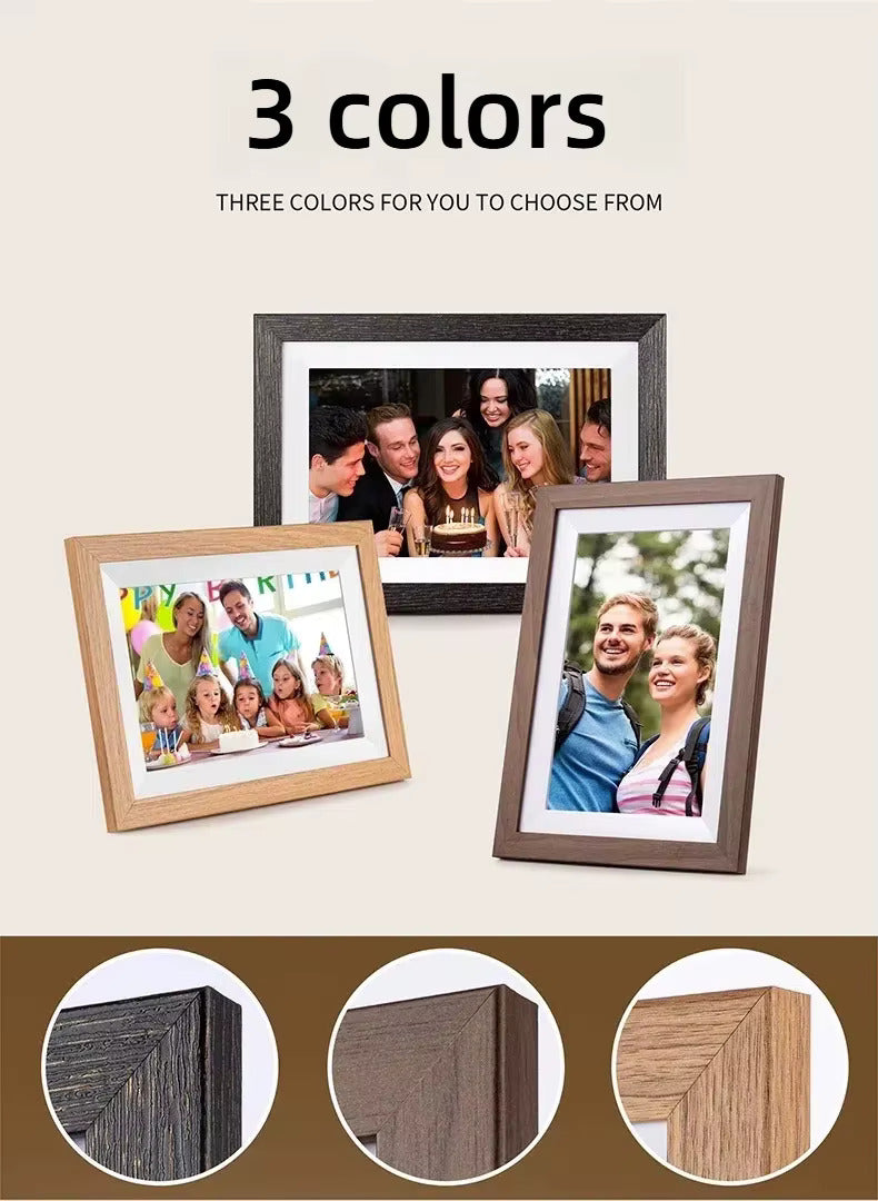 Digital Wi-Fi Photo Frame | 10.1” HD IPS Touch Screen | 32GB Built-in Storage