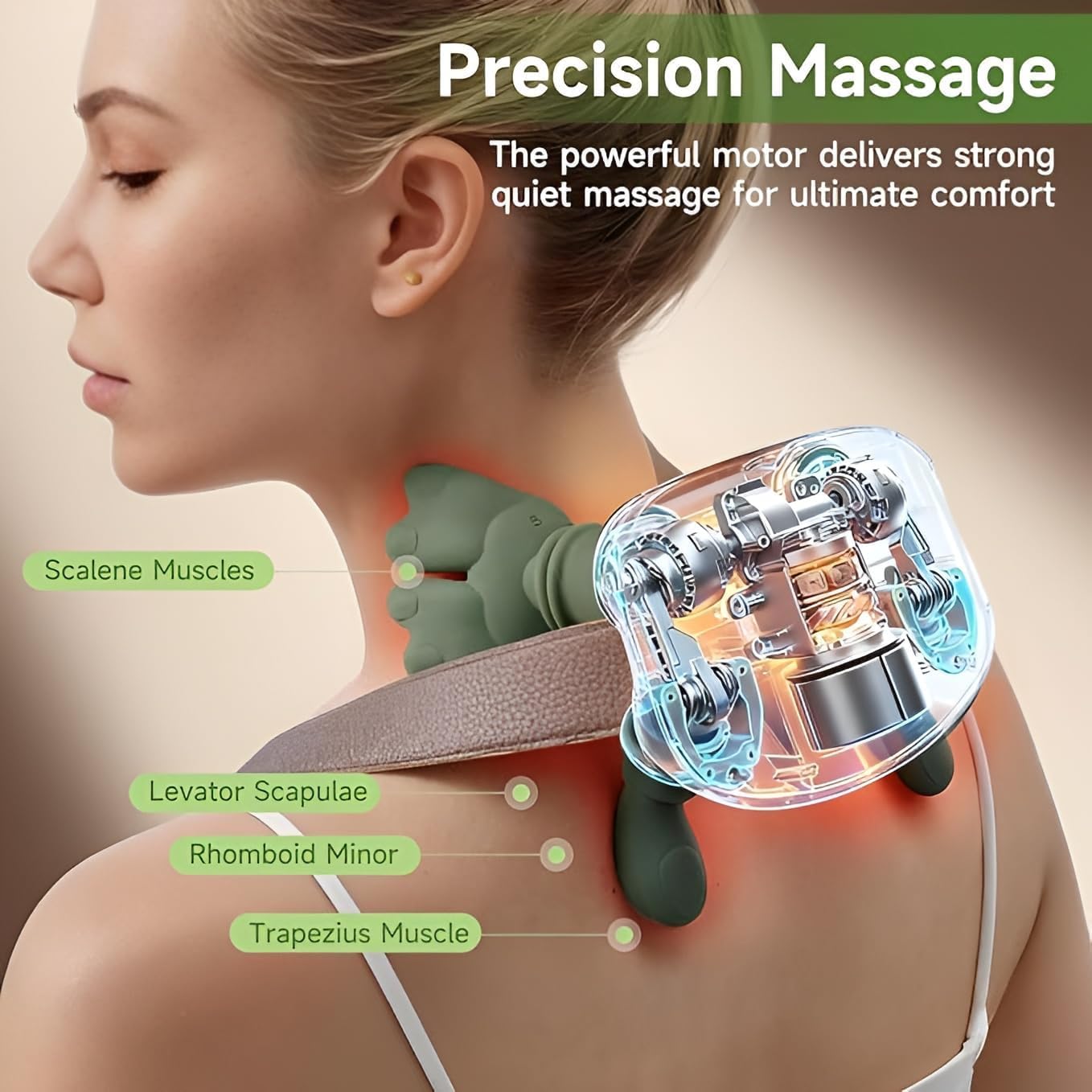 4D Shiatsu Heated Massager | Precision Relaxation, Redefined