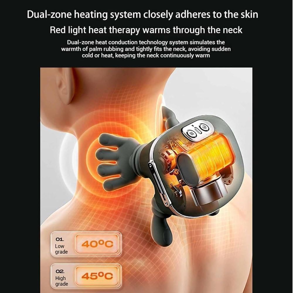 4D Shiatsu Heated Massager | Precision Relaxation, Redefined