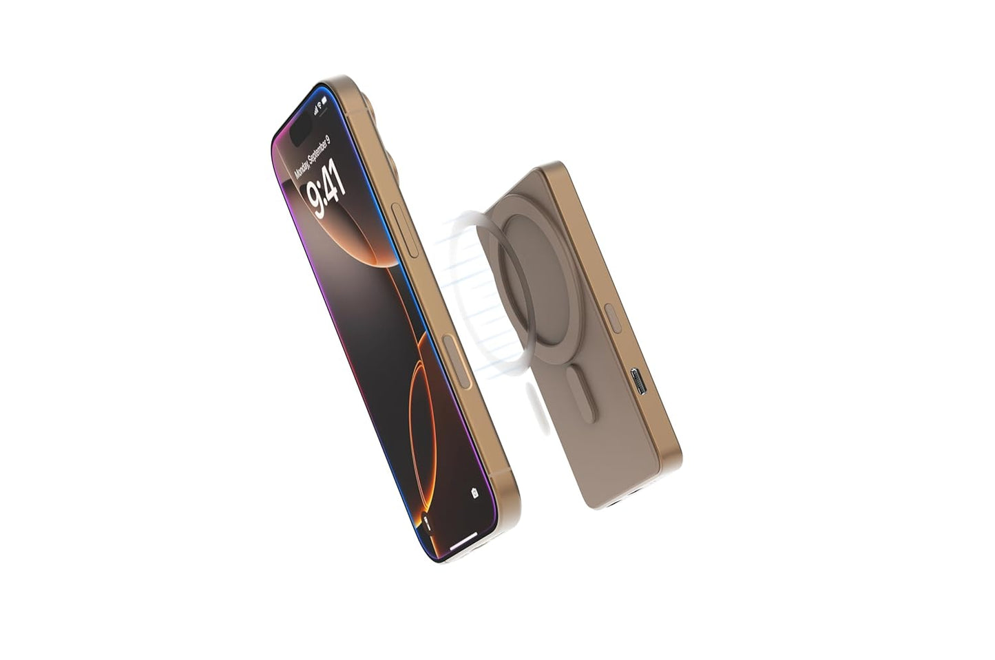 Vlog Selfie Monitor Screen for iPhone & Android (1080P | Wireless | Magnetic | 4-inch)