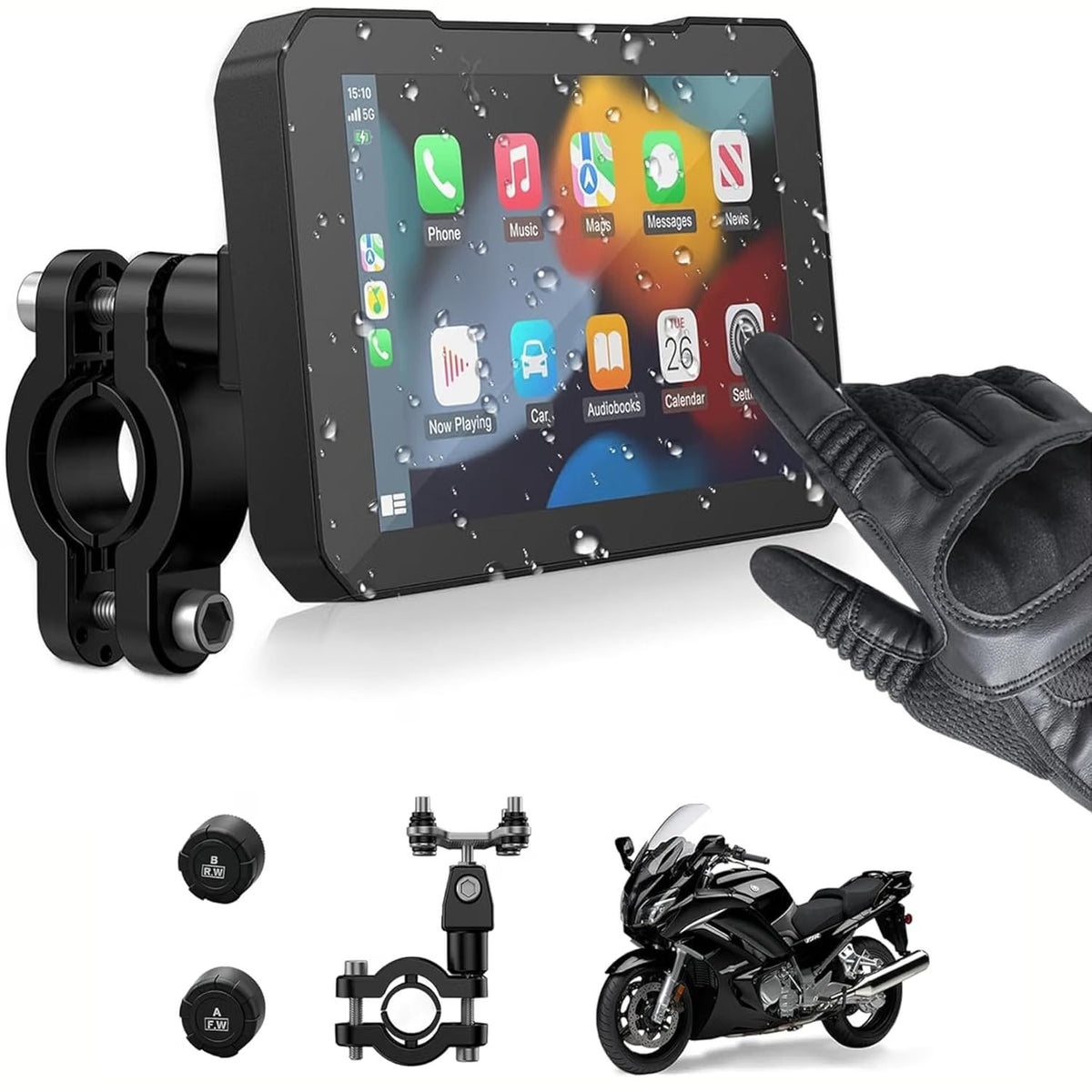 Motorcycle CarPlay & Android Auto – Smart Riding Display