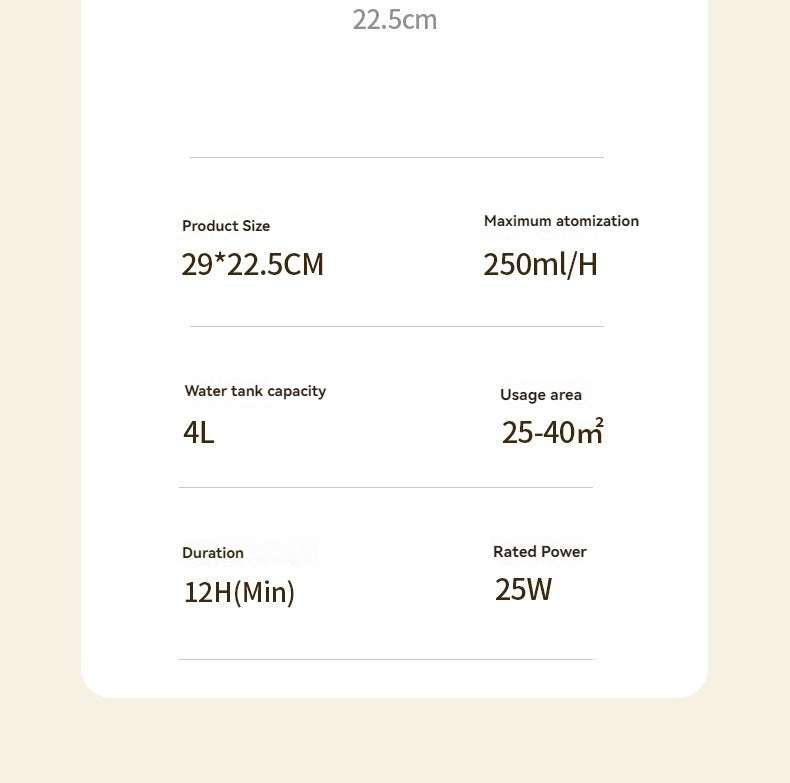 Smart Ultrasonic Humidifier & Aroma Diffuser (4L, White) | LED Display | Remote Control | Auto Shut-Off | Top Fill | 360° Mist Nozzle