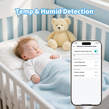DreamNest Baby Monitor- All-in-One Baby Safety & Comfort Monitor