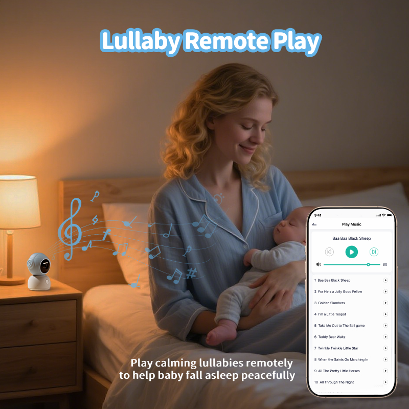 DreamNest Baby Monitor- All-in-One Baby Safety & Comfort Monitor