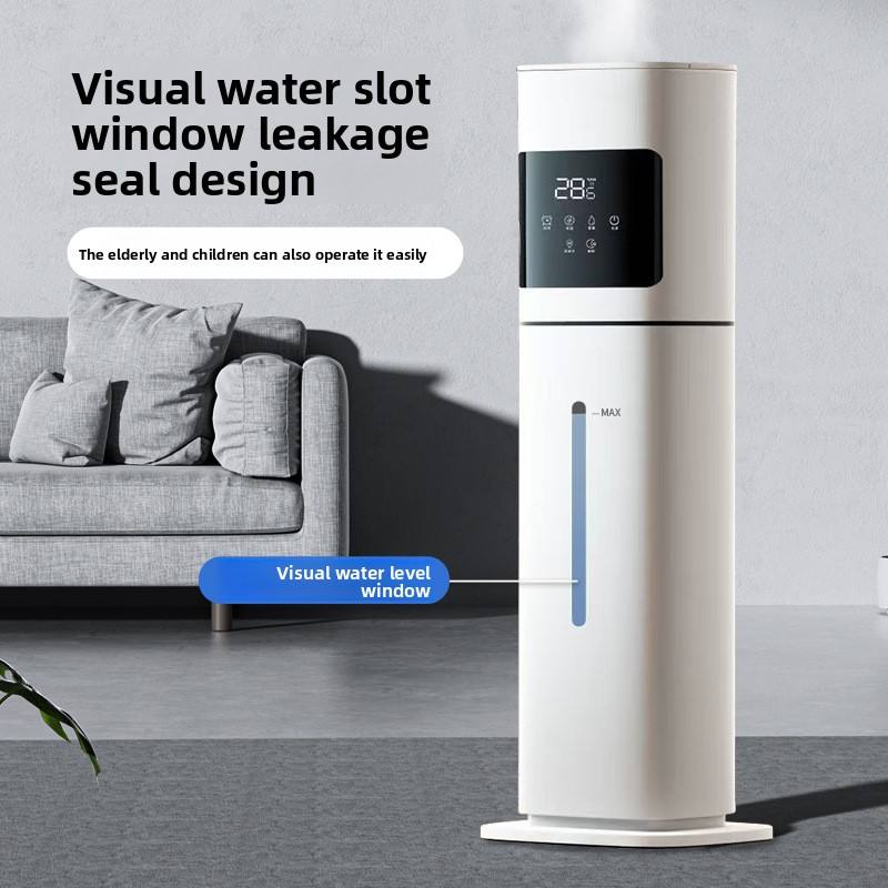 Ultrasonic Humidifier for Large Rooms- 8L| Smart Humidity Control | Whisper Quiet | Remote Control