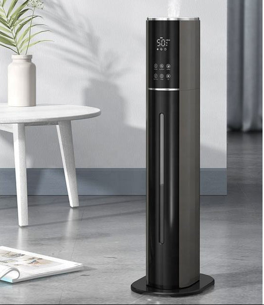 Ultrasonic Cool Mist Humidifier for Large Room Bedroom, Top Fill Humidifier(9L) for Baby Adults, Smart & Remote Control, Last 60 Hours