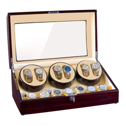 LegacyVault™ – Luxury Automatic Watch Winder & Collector's Storage Case Preserve Precision. Showcase Prestige.