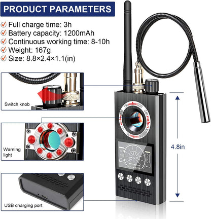 K68- Anti-Spy RF Signal Detector | Your Personal Privacy Guardian