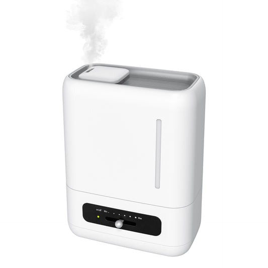 Smart Ultrasonic Humidifier & Aroma Diffuser (4L, LED Display, Remote Control)
