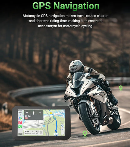 Motorcycle CarPlay & Android Auto – Smart Riding Display