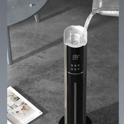 Ultrasonic Cool Mist Humidifier for Large Room Bedroom, Top Fill Humidifier(9L) for Baby Adults, Smart & Remote Control, Last 60 Hours
