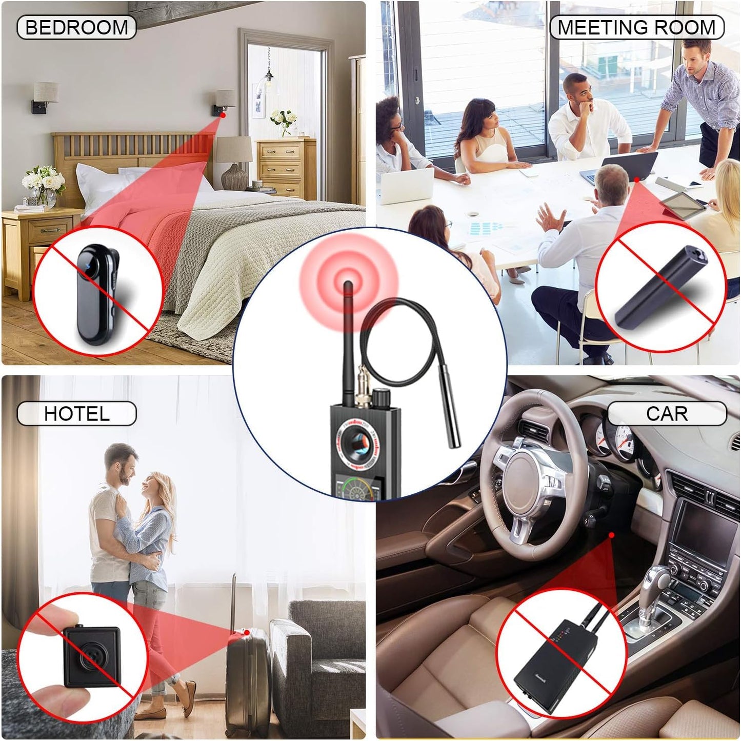 K68- Anti-Spy RF Signal Detector | Your Personal Privacy Guardian