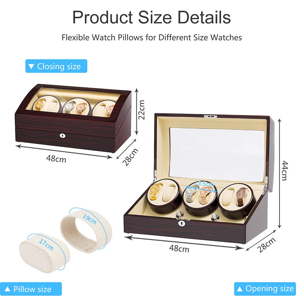 LegacyVault™ – Luxury Automatic Watch Winder & Collector's Storage Case Preserve Precision. Showcase Prestige.