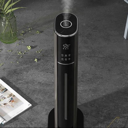 Ultrasonic Cool Mist Humidifier for Large Room Bedroom, Top Fill Humidifier(9L) for Baby Adults, Smart & Remote Control, Last 60 Hours