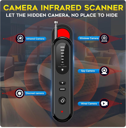 Hidden Camera & Spy Detector (T01)- Your Privacy, Always Protected
