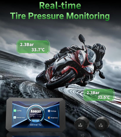 Motorcycle CarPlay & Android Auto – Smart Riding Display