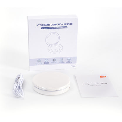 Compact Smart UV Mirror | Your Pocket Beauty & Sunscreen Expert