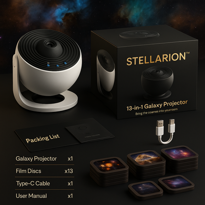 Luminis- A universe, reimagined for your home | 13-in-1 Galaxy Projector