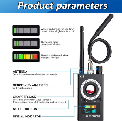 K18 – Your Personal Privacy Guardian | Advanced Camera Detector