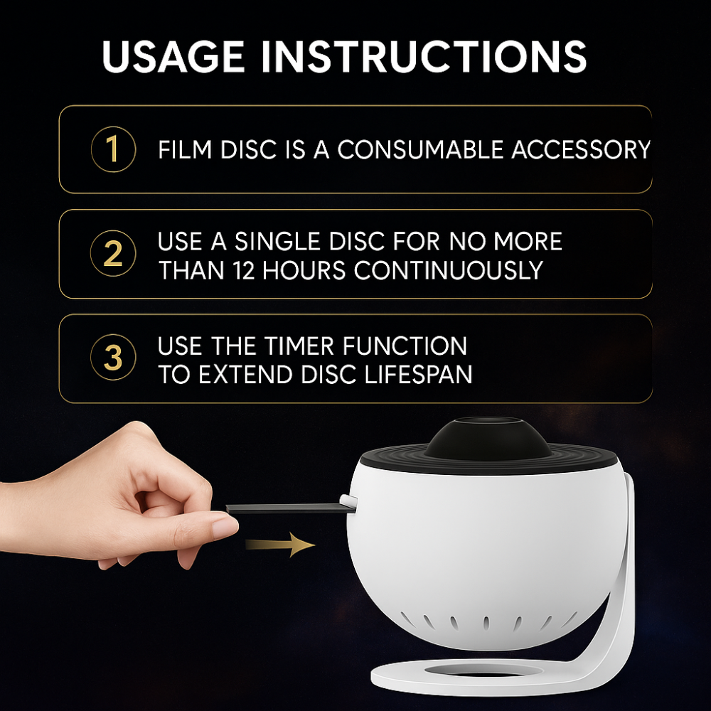 Luminis- A universe, reimagined for your home | 13-in-1 Galaxy Projector