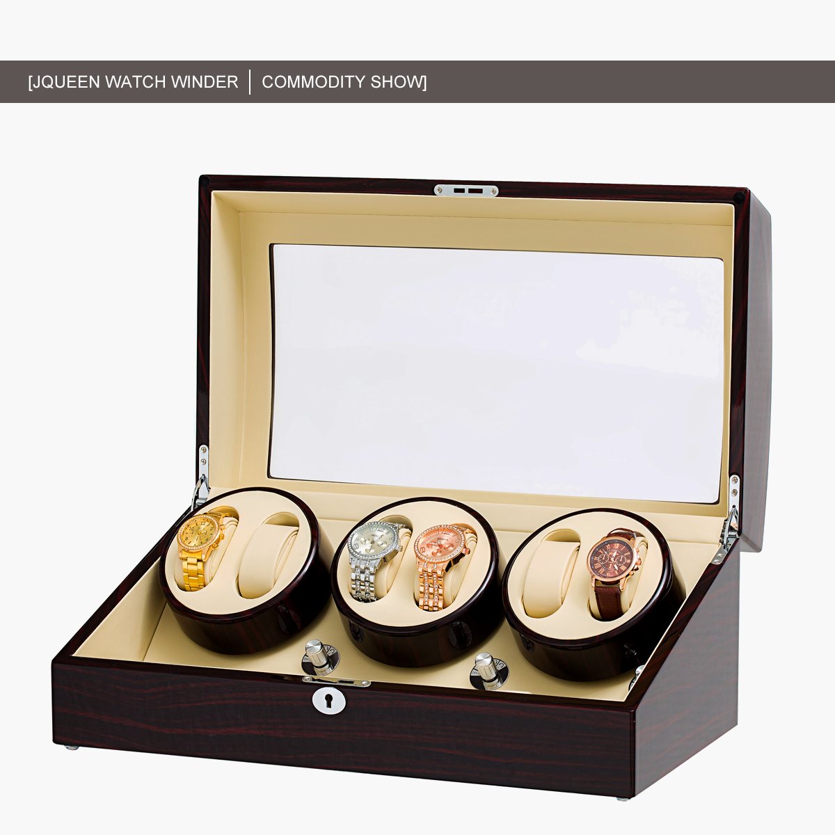 LegacyVault™ – Luxury Automatic Watch Winder & Collector's Storage Case Preserve Precision. Showcase Prestige.