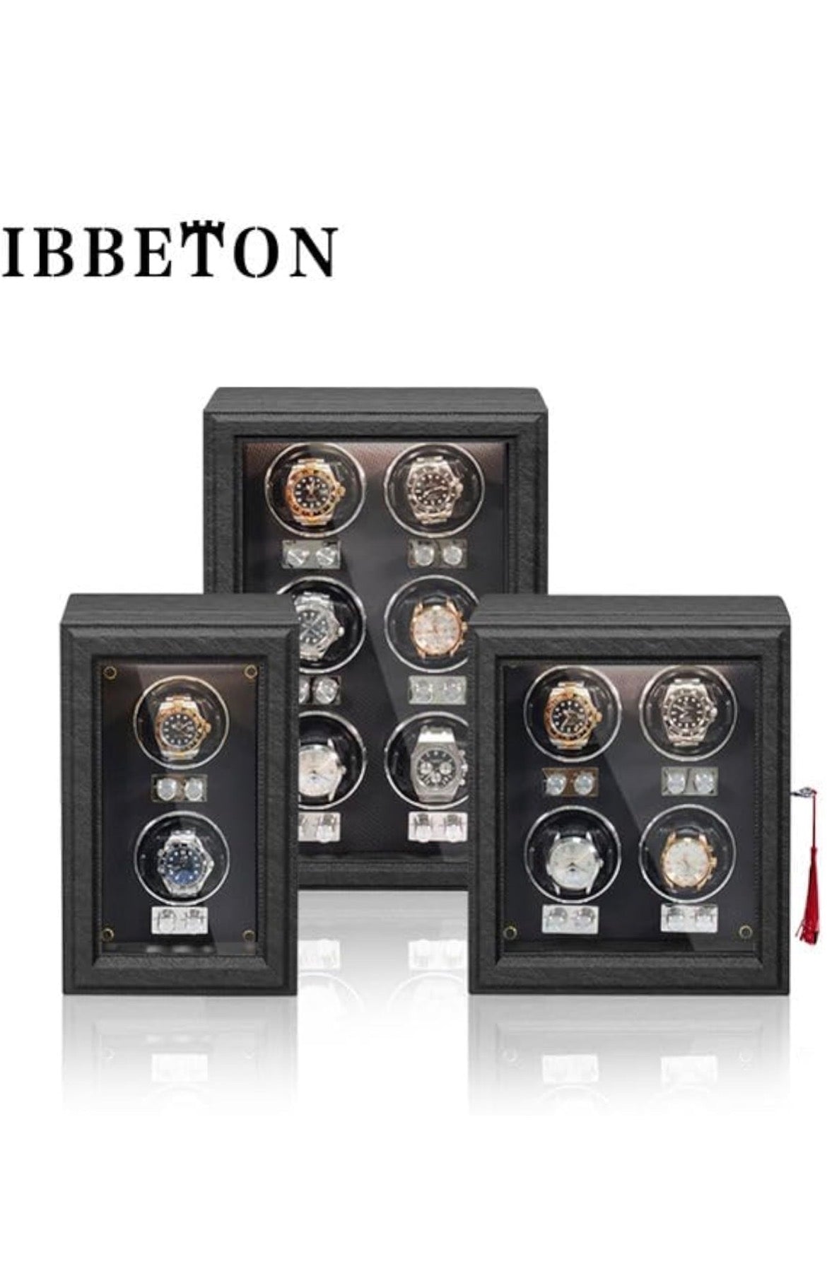 Luxury Automatic Watch Winder Box™ | Silent Rotation Display Case for Mechanical Watches