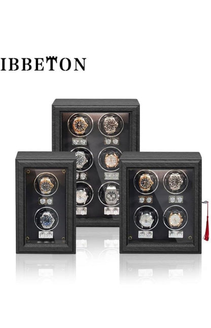 Luxury Automatic Watch Winder Box™ | Silent Rotation Display Case for Mechanical Watches